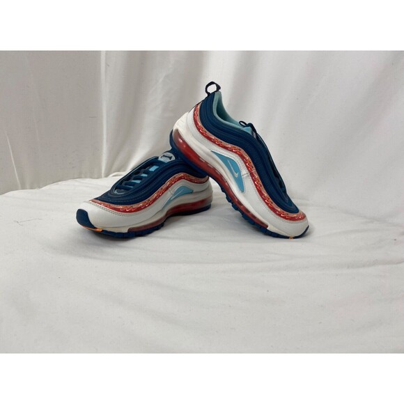 Girls Size 4.5Y Sneakers Nike Air Max 97 GS Swoosh Running Trainers - Picture 2 of 15
